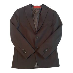 Marvelous World Black Suit Vest Boys Size 8 YMX SV B 23 Formal